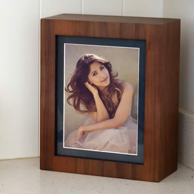 Walnut Window Folio Box