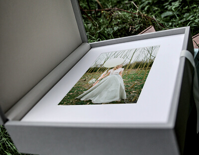 Premium Colours Grey 14x11 Folio Box