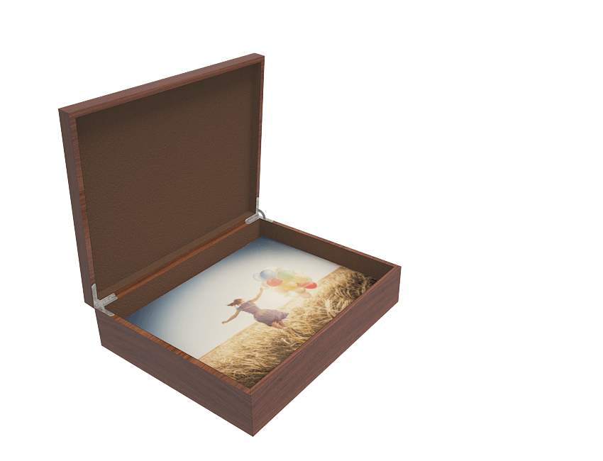 11x14 Folio Wooden Box