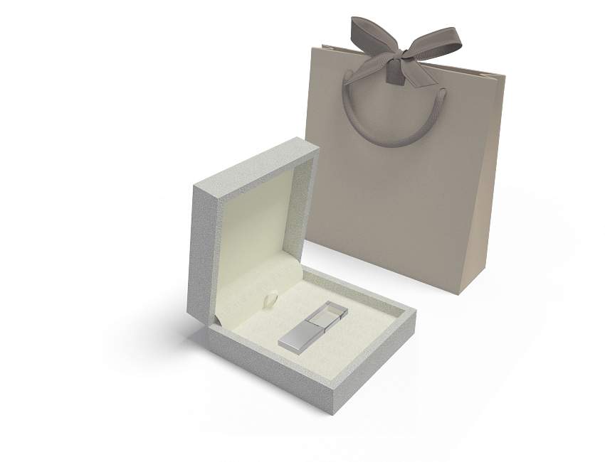 Grey USB Box