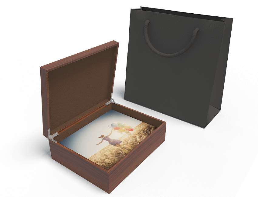 Wooden Folio Window Box