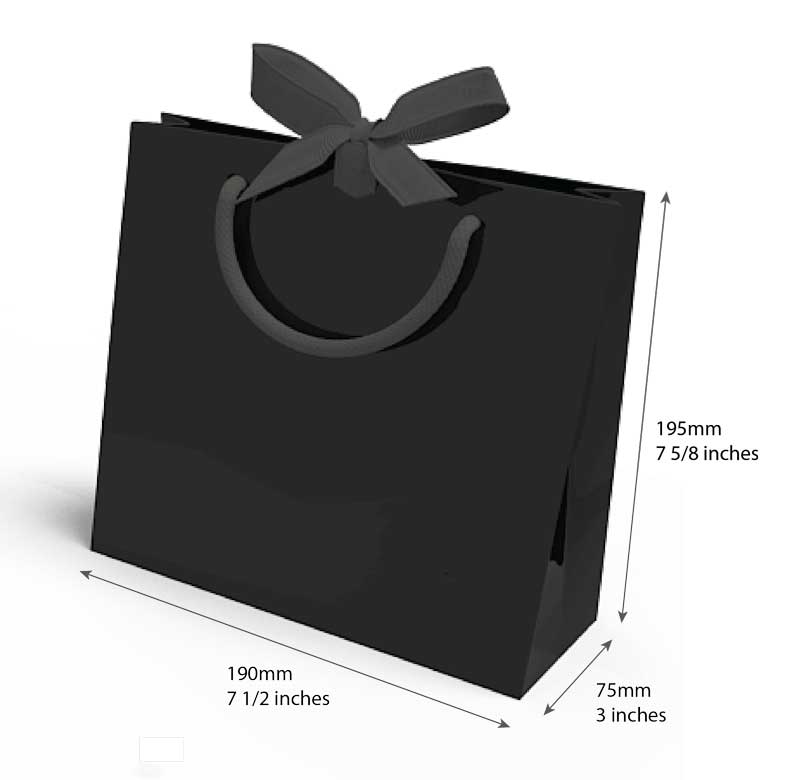 Series 400 Black Bag with Black Handles