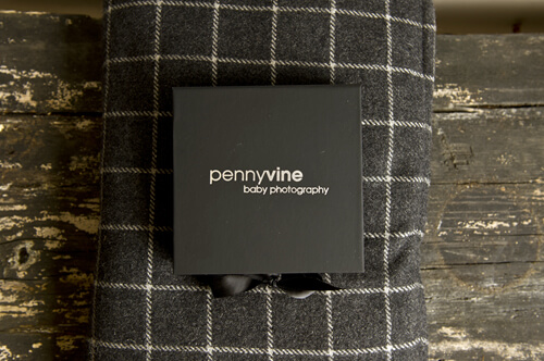 Branded Black Box with Silver Foil
