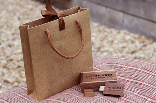 Walnut USB and Box