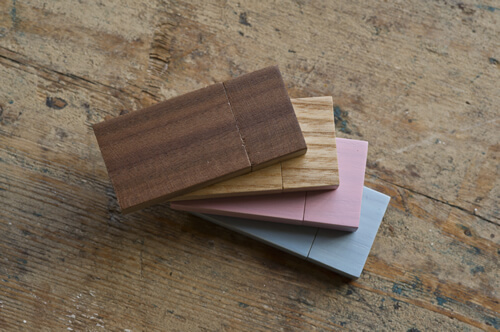 Premium Wooden USB Colours