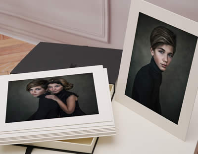 Affordable Black and Ivory Folio Box for Photographers