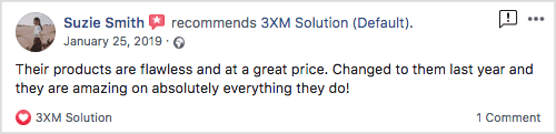 Another Happy 3XM Client