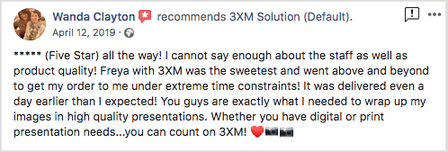 Another Happy 3XM Customer