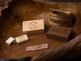 Mini Wood USB Boxes