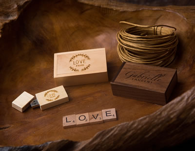 Wooden USB Presentation for Photographers